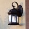 Vaxcel Wellington Aluminum 6-in. 1 Light Dusk to Dawn Medium Bronze Outdoor Wall Lantern Clear Glass T0738 - alternate 1